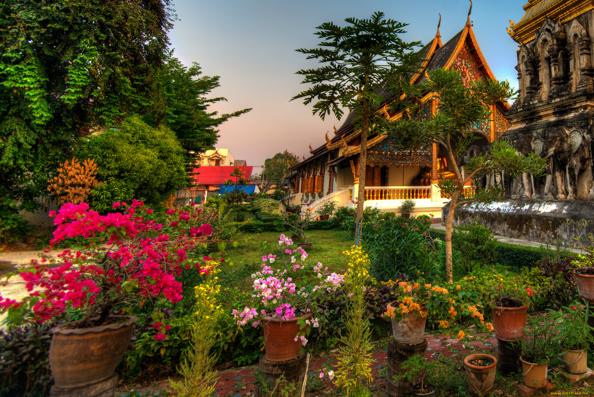 wat, chiang, man, mai, thailand, , , , , , , , , , , 